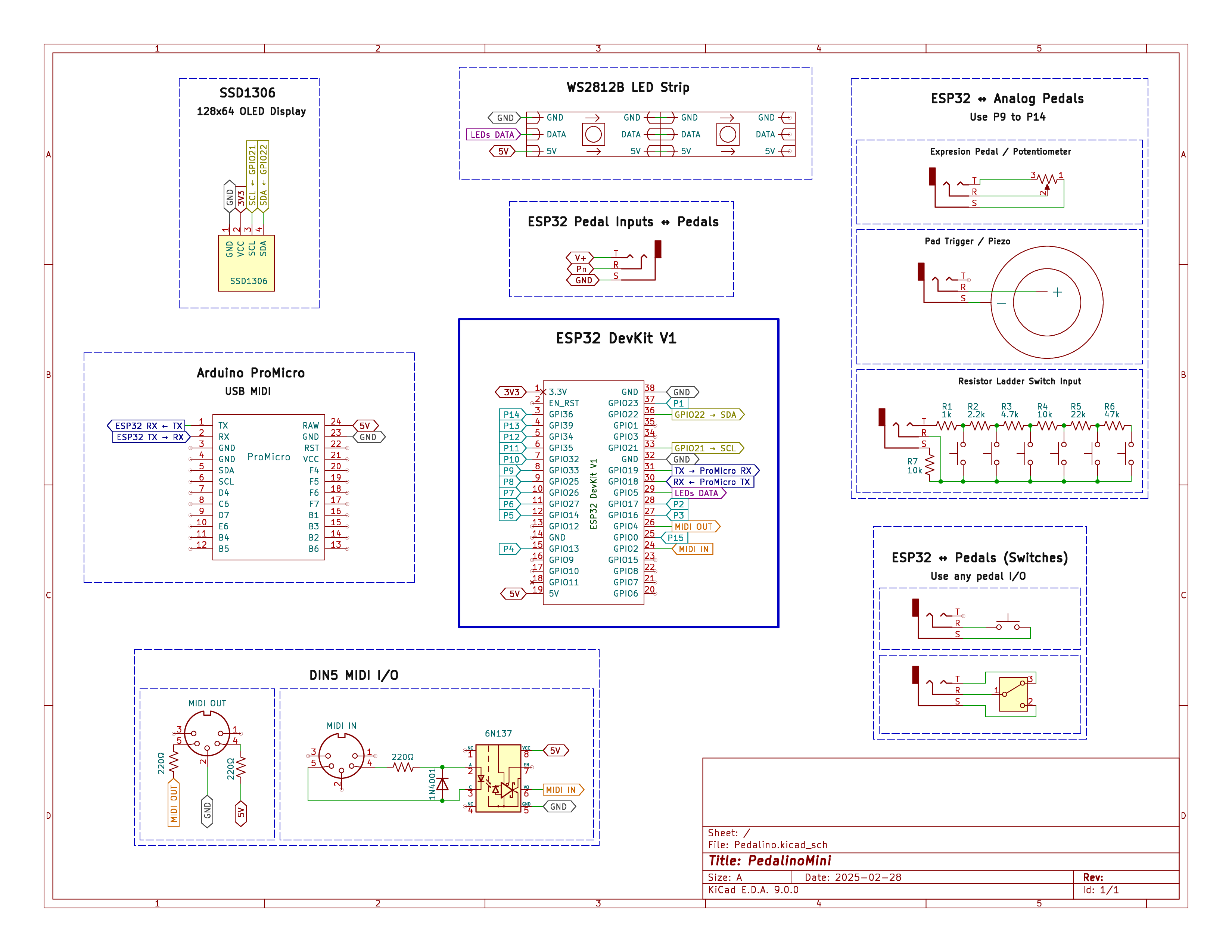 Schematic PedalinoMini