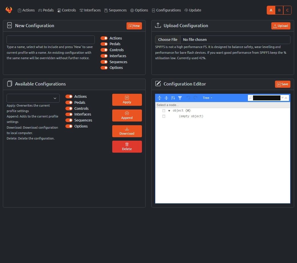 WEBUI CONFIGURATIONS
