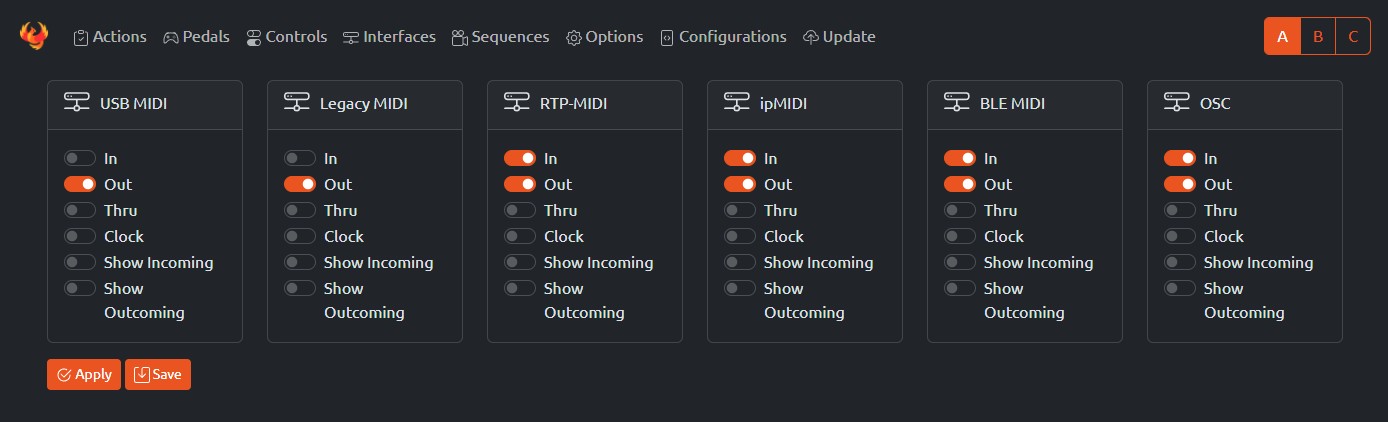 WEBUI INTERFACES